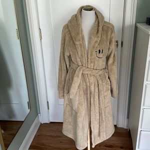 Urban outfitters smiley face robe
